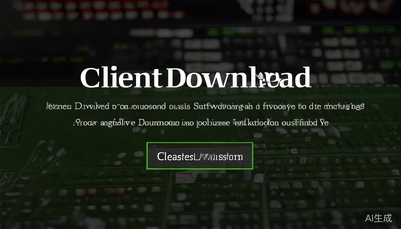 第二步：查找产品下载入口
在官网首页，找到“客户