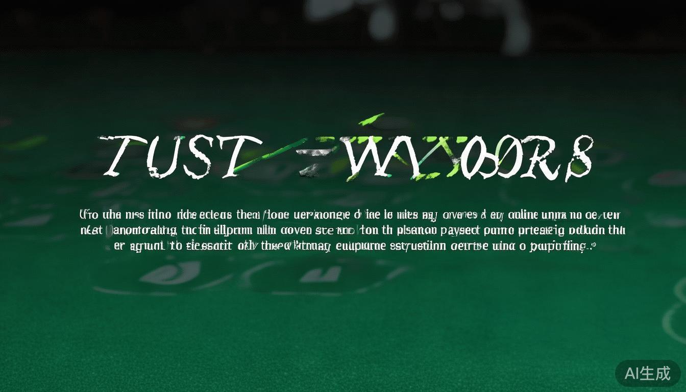 在如今竞争激烈的在线博彩市场中，信誉保障成为玩家选